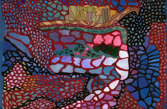 Colourful abstract artwork